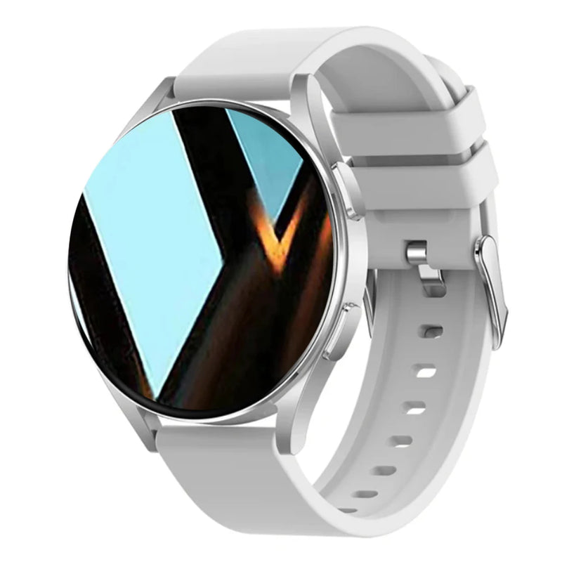 Homens e Mulheres Bluetooth Call Smart Watch, Relógios Negócios, Chamada de Oxigênio no Sangue, Pressão Arterial, iPhone, Moda, Toque, 1,32"