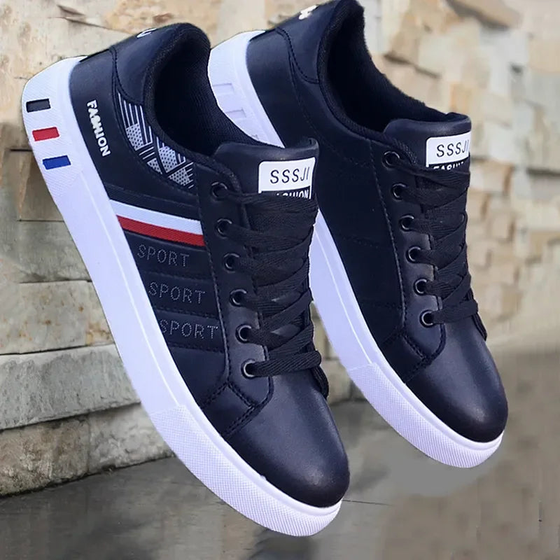 Sapatos baixos masculinos de luxo tênis primavera outono 2023 sapatos esportivos ao ar livre para homens moda sapato vulcanizado tenis para homem