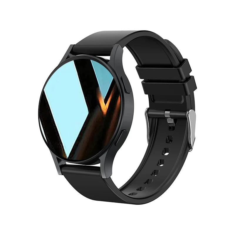 Homens e Mulheres Bluetooth Call Smart Watch, Relógios Negócios, Chamada de Oxigênio no Sangue, Pressão Arterial, iPhone, Moda, Toque, 1,32"